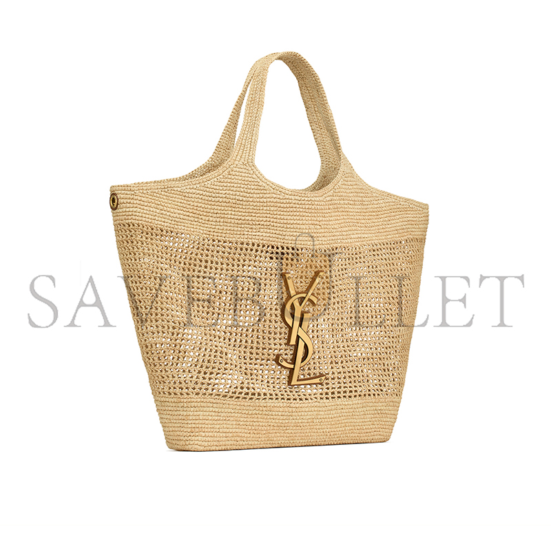 YSL ICARE IN RAFFIA 772191GAAEK2063 (55*43*5cm) YSL ICARE IN RAFFIA 772191GAAEK2063 (55*43*5cm)